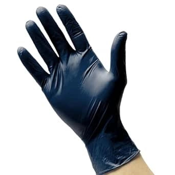GUANTI IN NITRILE DA 3,5 GR NERI IN CONFEZIONE DA 100 PZ S
