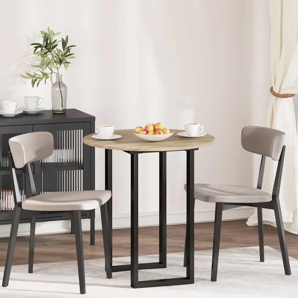 Piano del tavolo rovere sonoma Ø 70 x 1,5 cm Legno multistrato 880413
