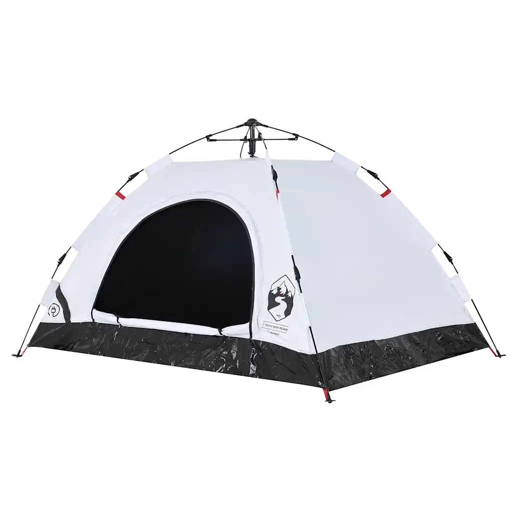 Tenda 2 Persone Bianca in Tessuto Oscurante a Rilascio Rapido 4004164