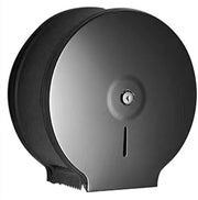 Dispensatore di Carta igienica in Acciaio Inossidabile - Jumbo Dispenser - Montaggio a Parete - Asciugamani in Carta - Antiscivolo - 25x26x11,5 cm - Dispensatore di Carta igienica