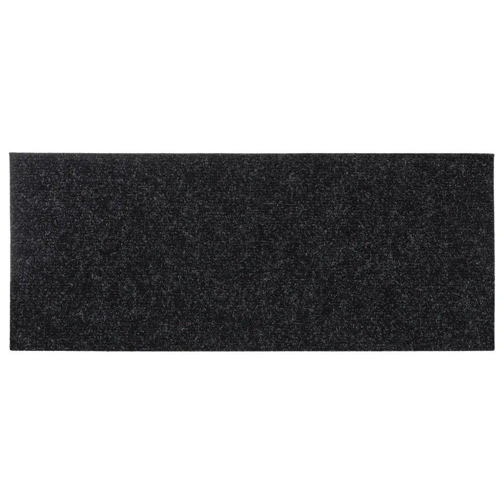 Tappeti Adesivi Rettangolari per Scale 15 pz 60x25 cm Neri cod mxl 70158