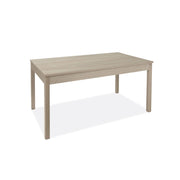 Tavolo pranzo allungabile interamente legno nobilitato cm 90x160-200 Olmo