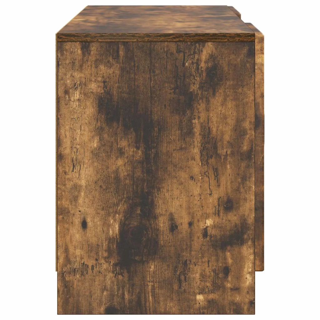 Mobile TV Rovere Fumo 102 x 34,5 x 47 cm Legno ingegnerizzato