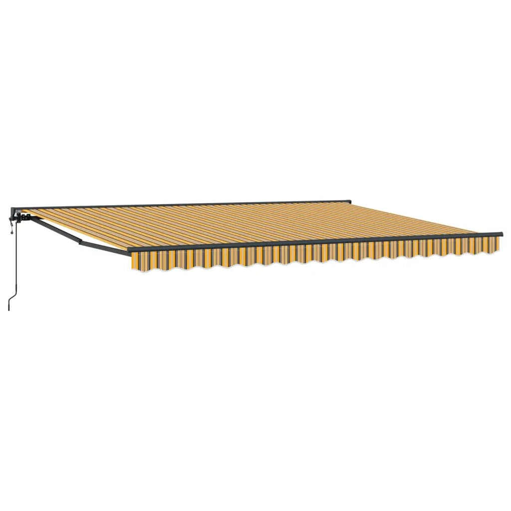 Struttura della tenda Giallo e Grigio 450 × 300 cm 3330954