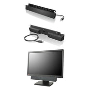 Lenovo usb soundbar nero 2.0 canali 2,5 w - 0A36190