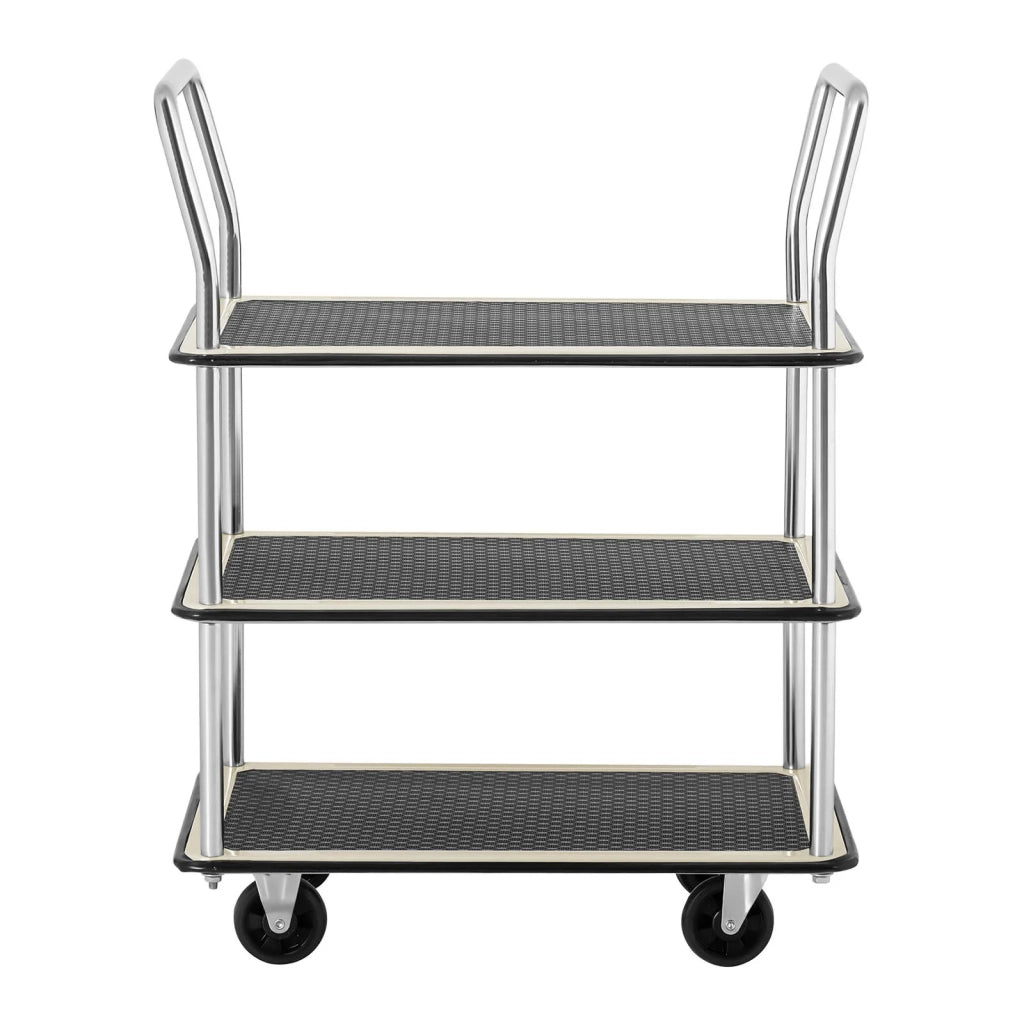 Carrello da movimentazione 150 kg max 3 vaschette porta attrezzi officina 14_0007232
