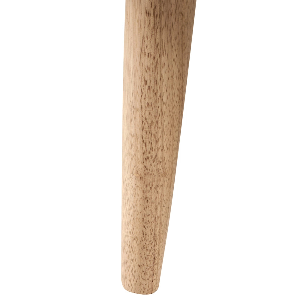 Poltrona bouclé bianco sporco design retrò struttura in legno soggiorno