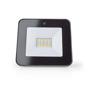 Smartlife Wi-Fi Connected 20W 1600lm RGB LED Faretto da esterno Nero Nedis