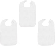 Set di 3 pannoloni in cotone per adulti, protezione per la biancheria, regolabile, grande, pannoloni per adulti e anziani, bianco
