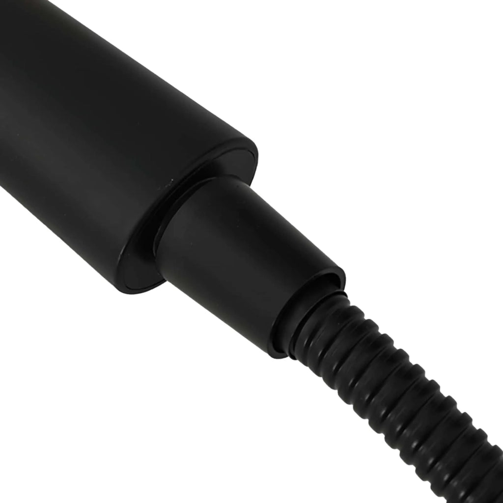 Set di doccia con soffione Nero 150 cm Acciaio Inox CFW7418481