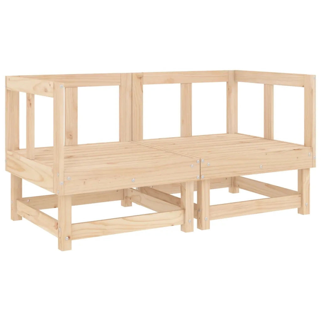 Set Salotto da Giardino 6 pz in Legno Massello di Pino 3186445