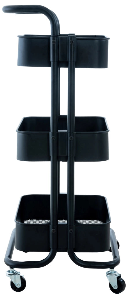 Carrello portaoggetti Mailo nero