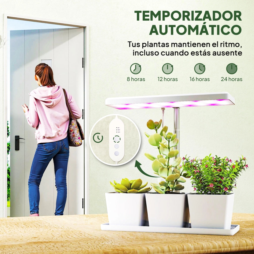 Lampada LED per Piante con Timer ¨C zephmum ¨C 30 LED, Regolabile
