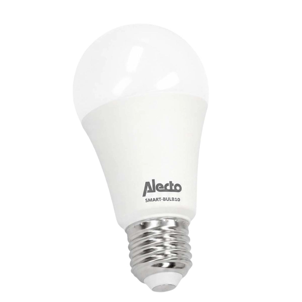 Set 4 Lampadine LED Smart E27 RGB Multicolore Dimmerabili Wi-Fi Bianco Alecto