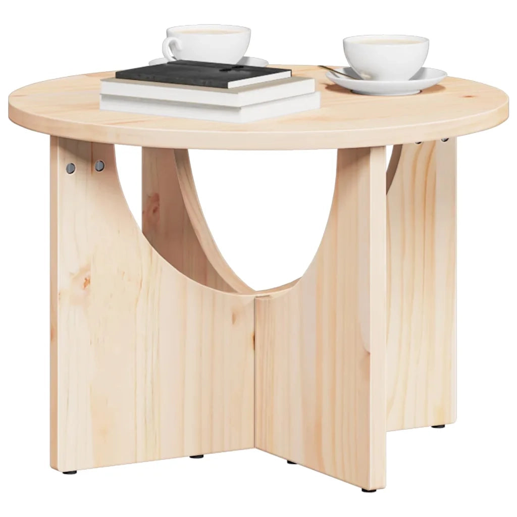 Tavolino da salotto Naturale 50 x 50 x 35 cm 873529