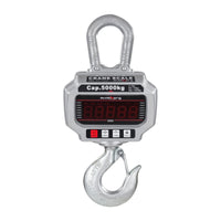 Gancio di pesatura professionale industriale grigio 5t / 2kg 3414101