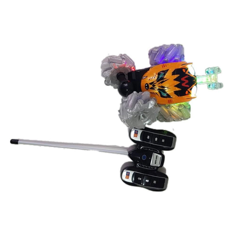 Trade Shop - Macchina Radiocomandata Rotazione A 360° Gioco Con Acrobazione Luci Multifunzion -