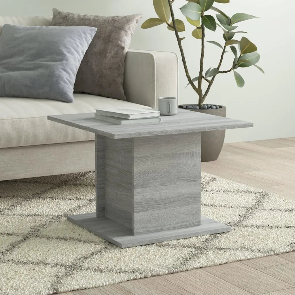 Tavolino da salotto | Tavolino da caff¨¨ | Tavolino da Soggiorno Grigio Sonoma 55,5x55,5x40 cm in Truciolato