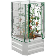Set Giardino Orto 3 Pezzi ¨C zephmum ¨C Verde 53x53x90 cm
