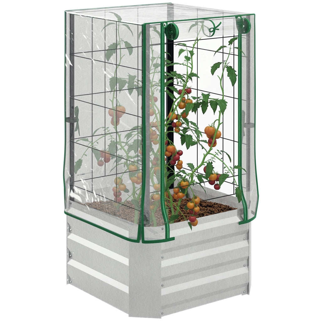 Set Giardino Orto 3 Pezzi ¨C zephmum ¨C Verde 53x53x90 cm