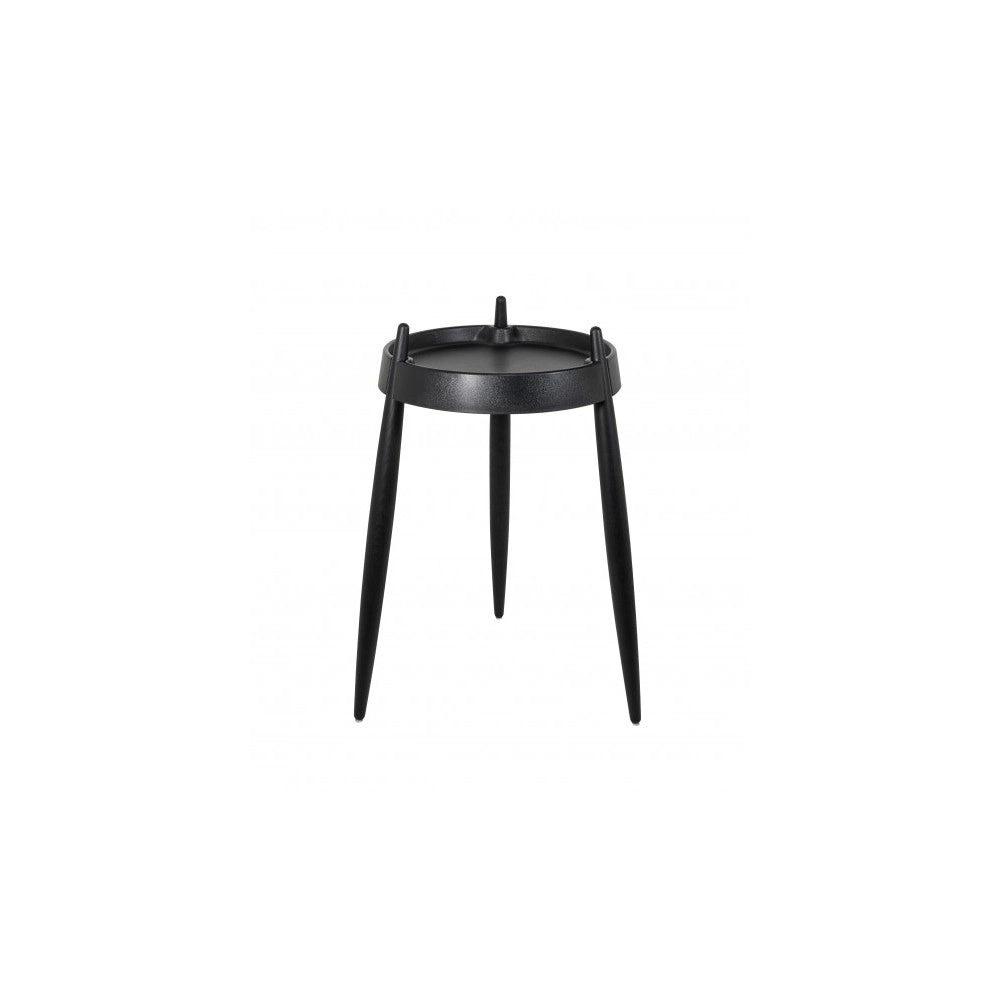 Zafferano Tavolino Liolà h67cm Nero - Frassino nero