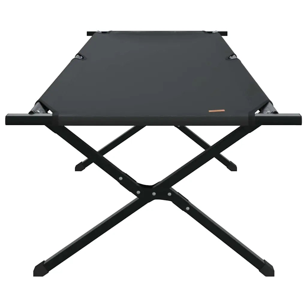 Letto da campeggio pieghevole Nero 210 x 80 x 46 cm CFW2917904