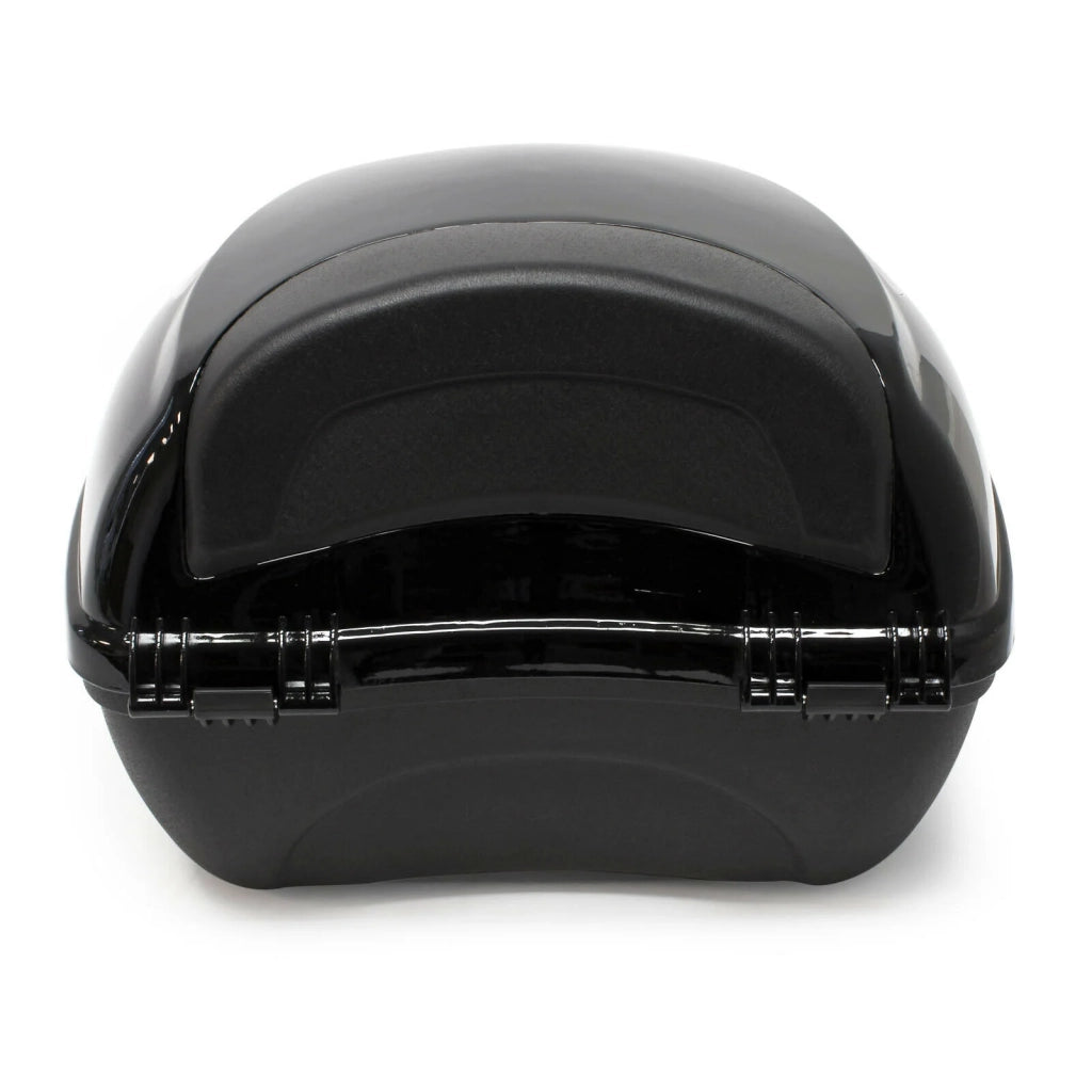 Bauletto bauletto 22 litri per portapacchi moto scooter quad nero 16_0000487