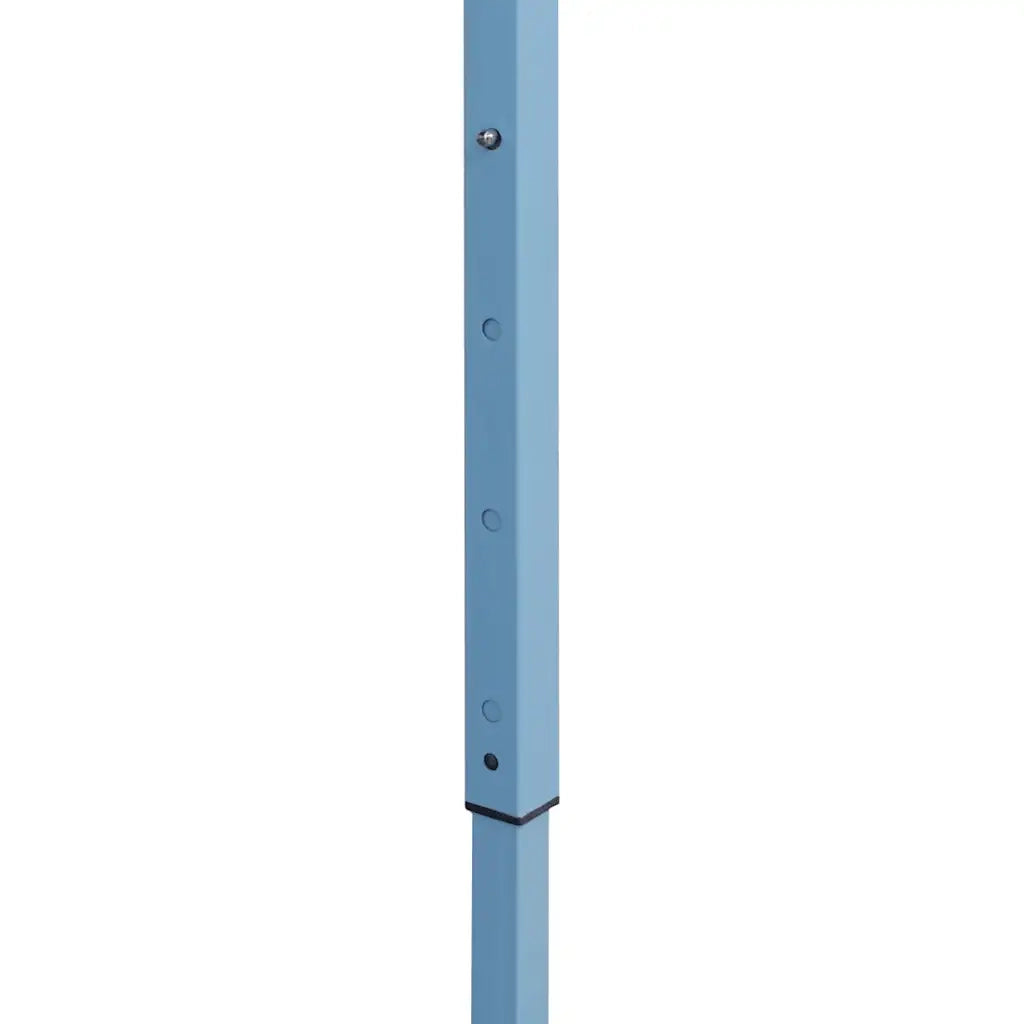 Gazebo Professionale Pieghevole 3x4m Acciaio Blu 48889