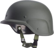 Elmo di Protezione per Airsoft Unisex Adulto Grigio con Visiera e Protezione Totale del Volto