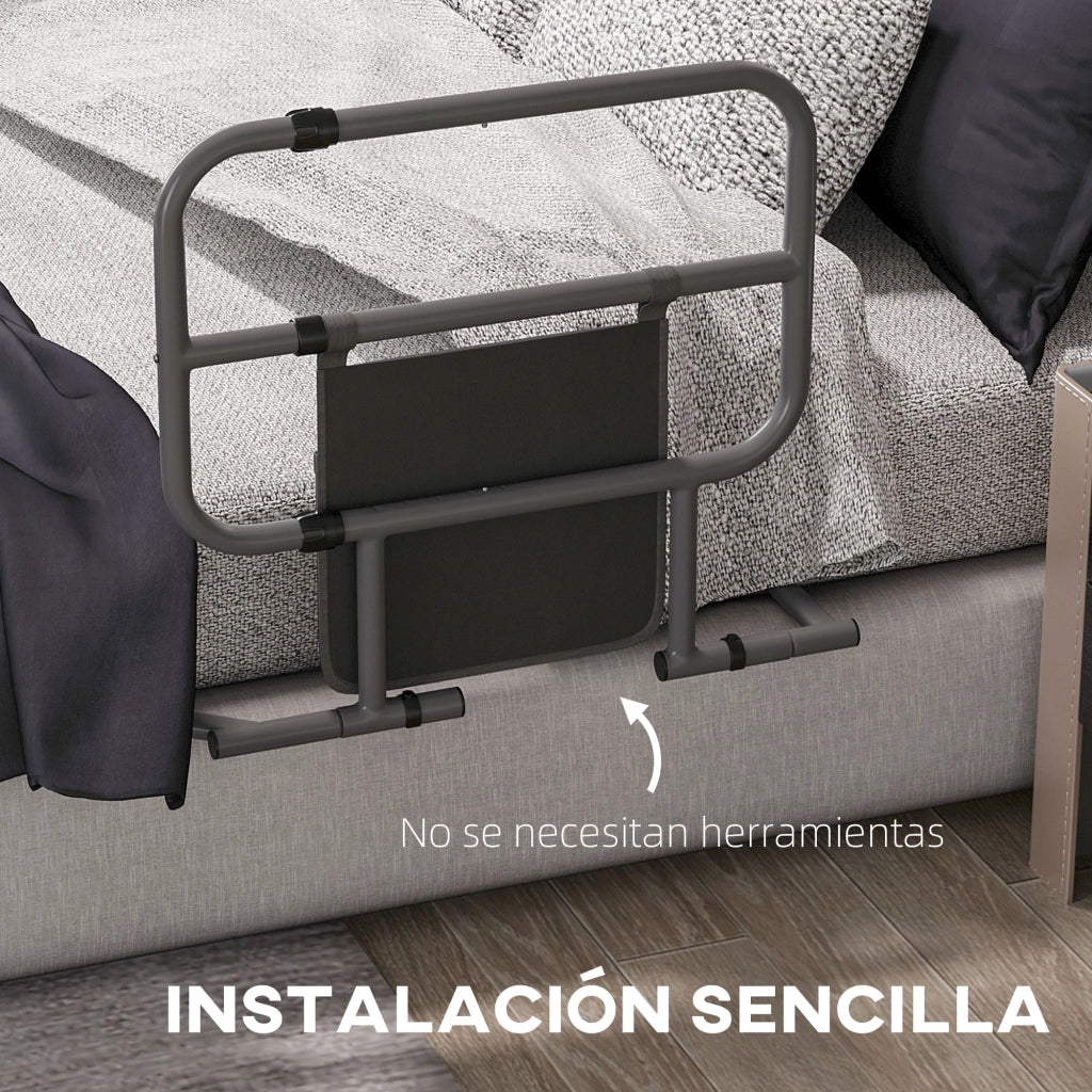 Letto Singolo Grigio con Cassetto ¨C Minimal ¨C 61x66x55 cm