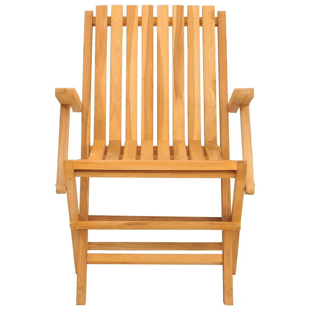 Sedie da Giardino Pieghevoli 8pz 61x67x90cm Legno Massello Teak 3155057