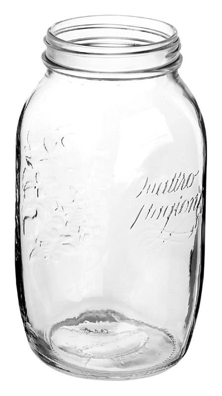 BARATTOLO 700CC QUATTRO STAGIONI BORMIOLI VASO PER CONSERVE TAPPO COMPATIBILE 86MM