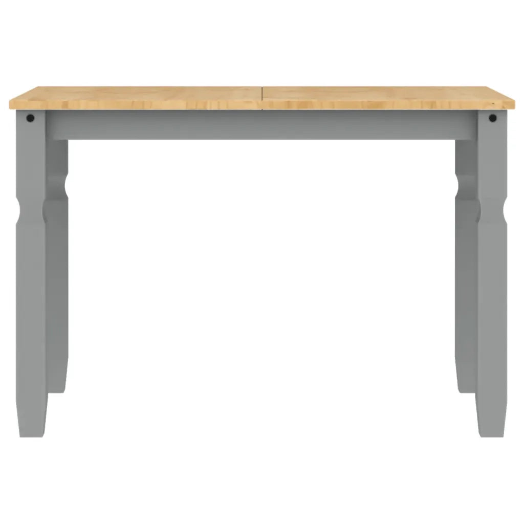 Tavolo da Pranzo Corona 112x60x75 cm in Legno Massello di Pino