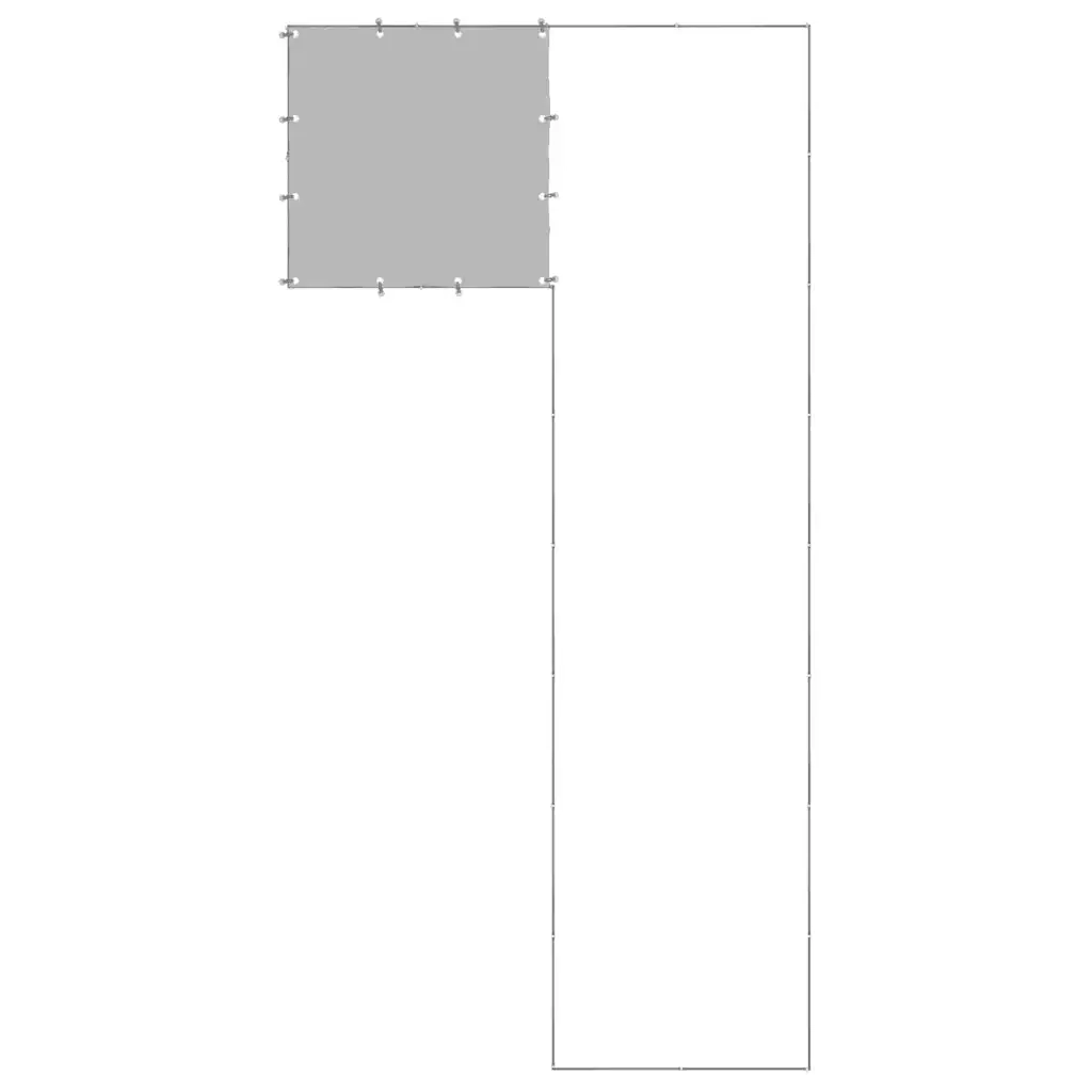 Gabbia per Cani Argento 6,05 mÂ² in Acciaio   cod mxl 44092