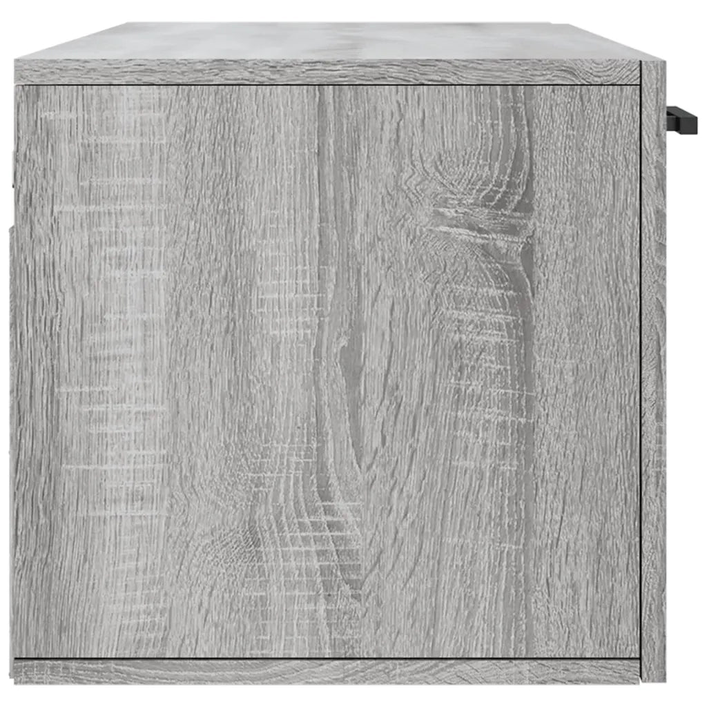 Mobile a Parete Grigio Sonoma 100x36,5x35 cm Legno Multistrato 830162