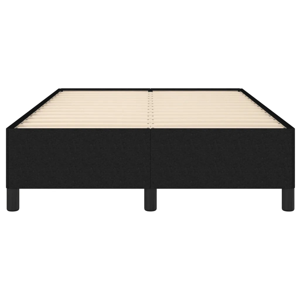 Giroletto senza Materasso-Struttura Letto Nero 120x200 cm Tessuto 254002