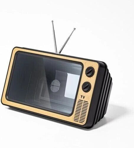 Schermo lente ingrandimento 12" per cellulare smartphone forma TV retrò