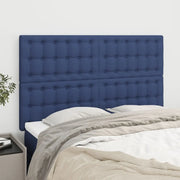 Testiera Blu 144x5x118/128 cm Tessuto 3116770