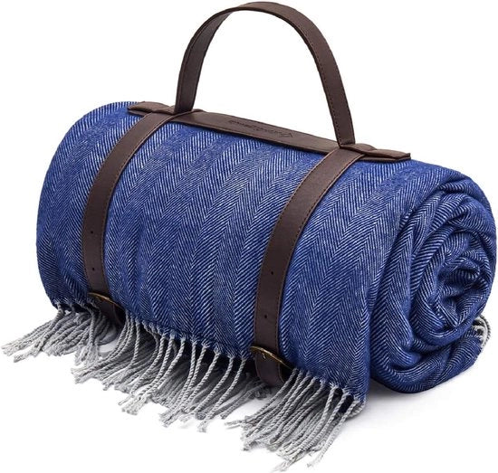 Pannello multifunzionale impermeabile per picnic, viaggi in stadio outdoor, spiaggia, ufficio - blu