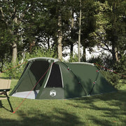 Tenda Tunnel per 3 Persone 3 persona Verde e Bianco 42004050