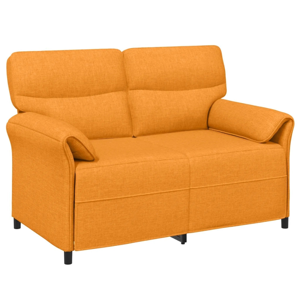 Set di divani 2 pz Giallo Scuro Tessuto 3424852