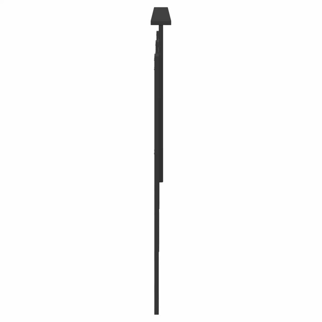 Testiera | Testata con Testiera | Testata Rovere Nero 150 cm Legno multistrato