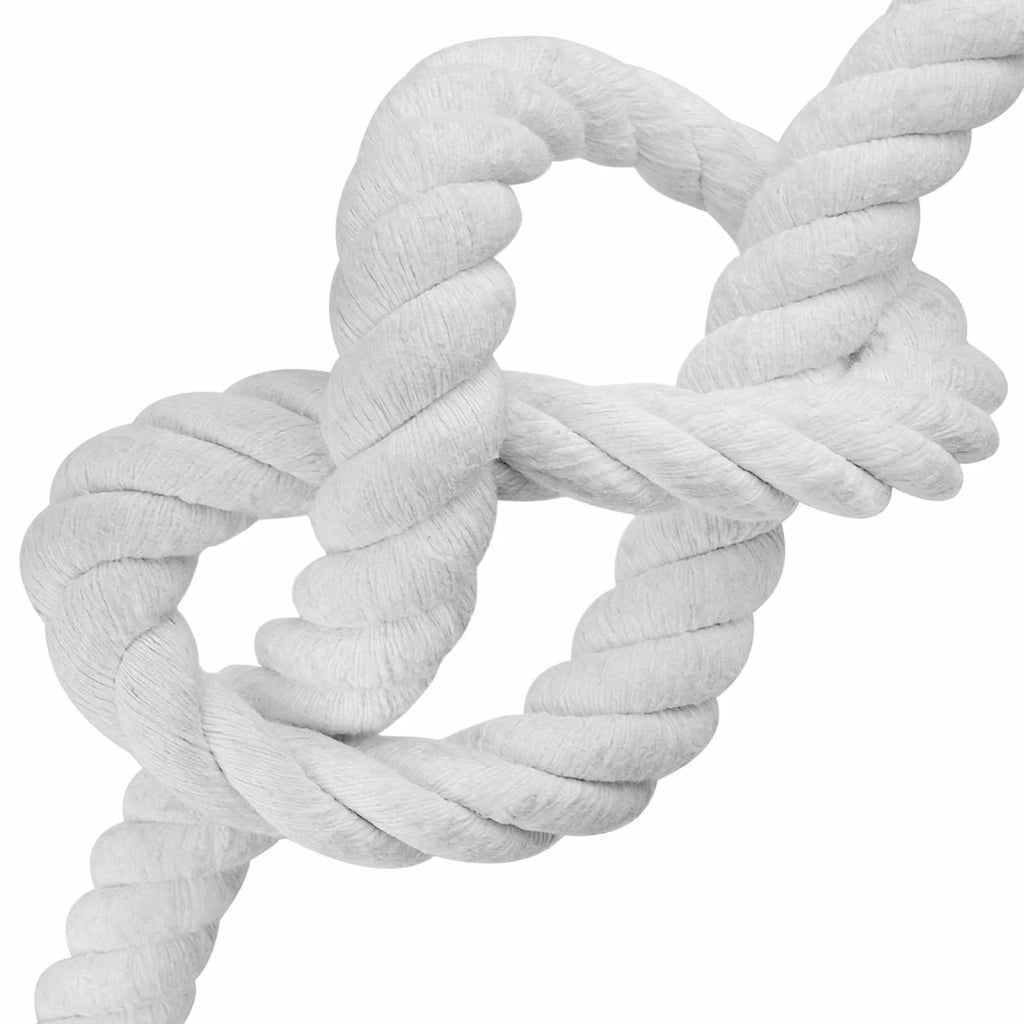 Corda Bianco 4 x 4 x 2500 cm Cotone 42011886
