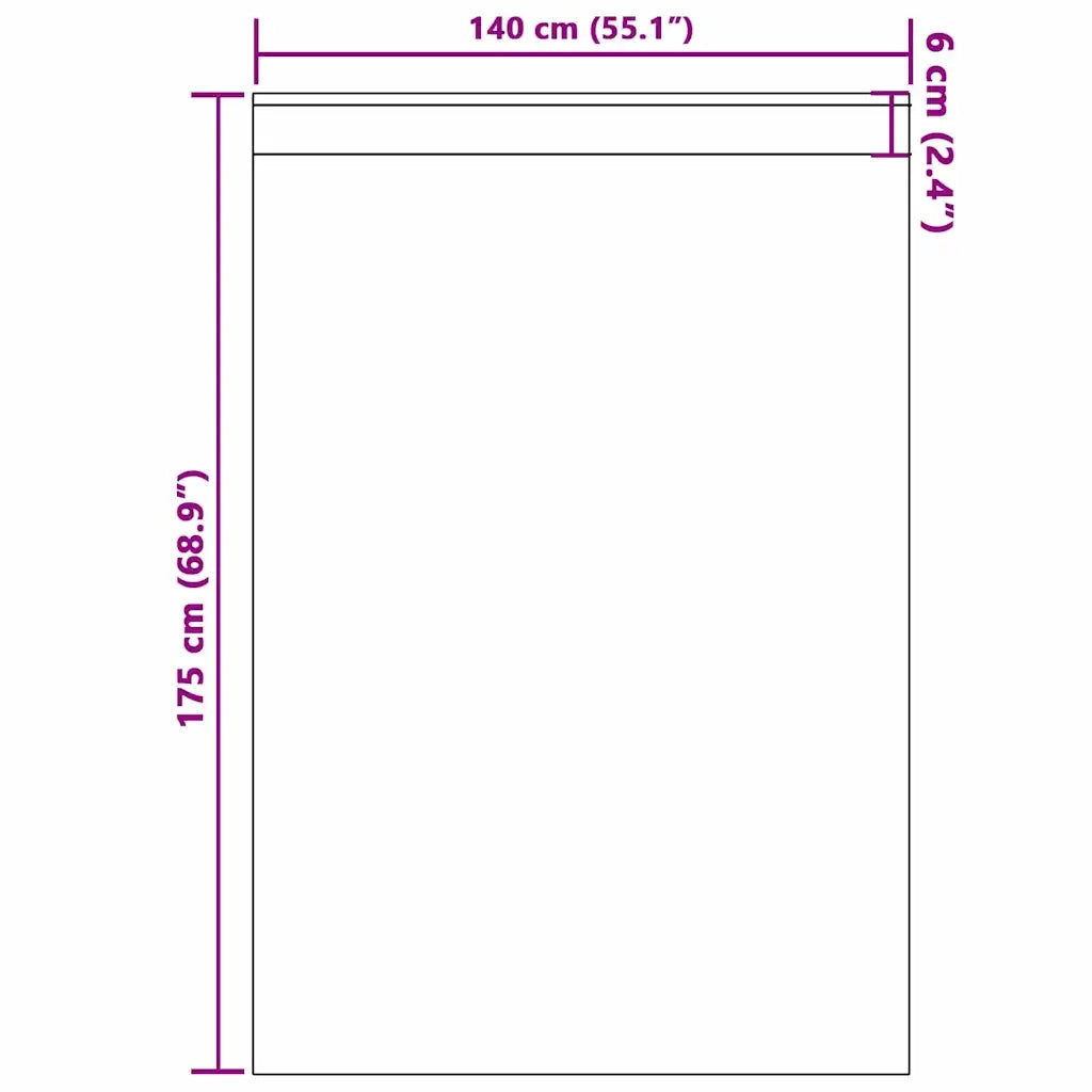 Tende in Velluto 2 pcs Grigio Argento 175 x 140 cm Velluto 4107684