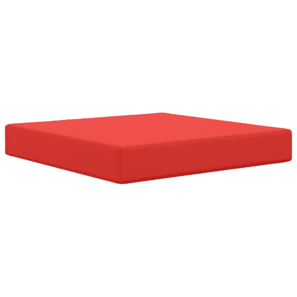 Cuscino per divano da esterno 2 pcs Rosso Poliestere 900716