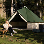 Teepee Family Tent For 6 People, Green, Waterproof