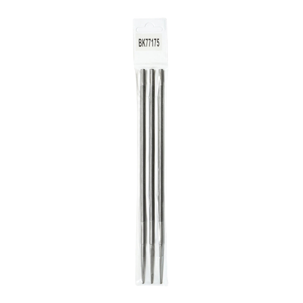 Set di 3 lime per affilare la catena della sega circolare 200x5,6 mm Breckner Germany