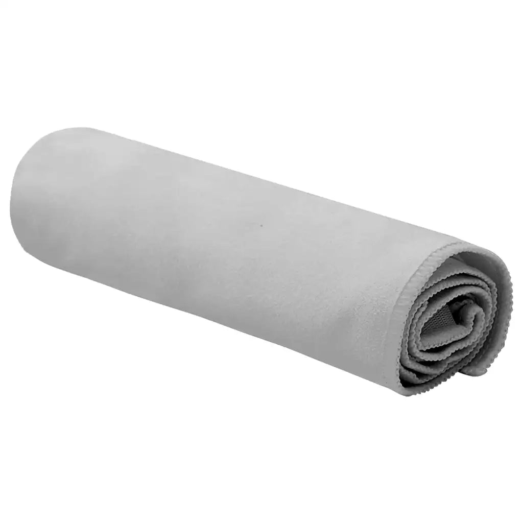 Asciugamani Sportivi 2 pcs Grigio 50 x 30 cm 42011467
