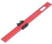 Liniaal in Legno 300mm - Compatta/Lightweight - Strumento di Precisione/Ingresso - Blocco di Scorrimento - Antiscivolo/Notch - Righello