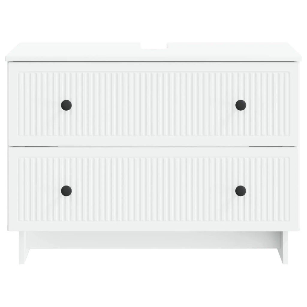 Armadio per Lavabo da Bagno EDE Bianco 82 x 41 x 59 cm 895915